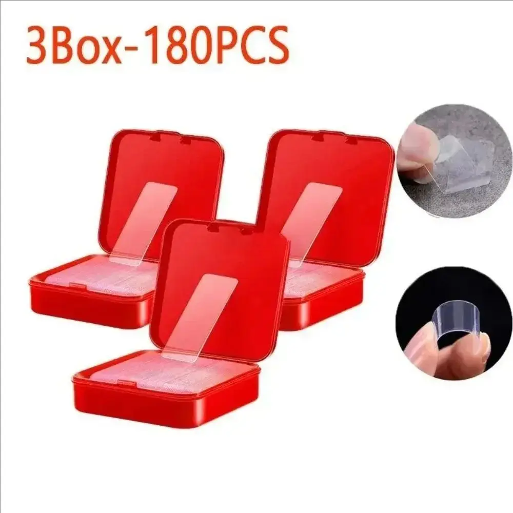 Transparent double-sided adhesive tape, strong double-sided adhesive tape, waterproof wall stickers suitable for bathrooms