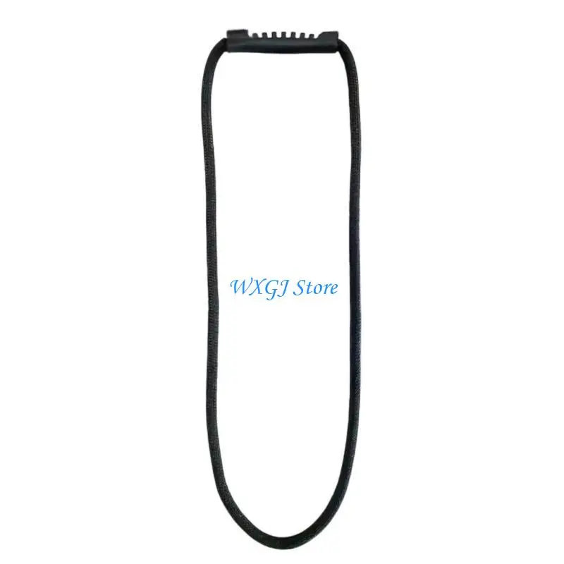 Lightweight Cable Storage Strap for Outdoors - usage example