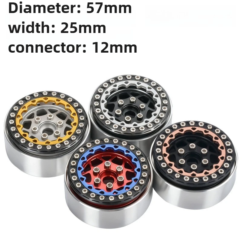 

W60 RC модель автомобиля 1,9 дюйма металлическое колесо ветка кружевное колесо дистанционное управление модификация автомобиля аксессуары