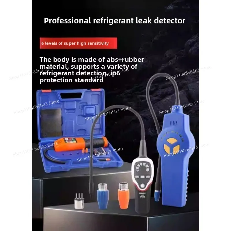 RLD-382P Halogen Refrigerant Leak Detector - R410A/R134A/R407C/R404A/R22 Refrigeration System Tester