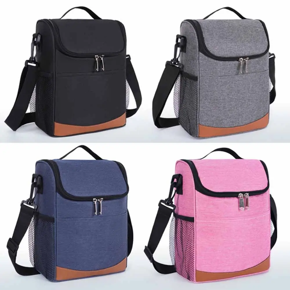 Large Capacity Insulated Cooler Bags Thickened Waterproof Lunch Food Thermal Box Portable Removable Strap Ice Fridge Bag Travel