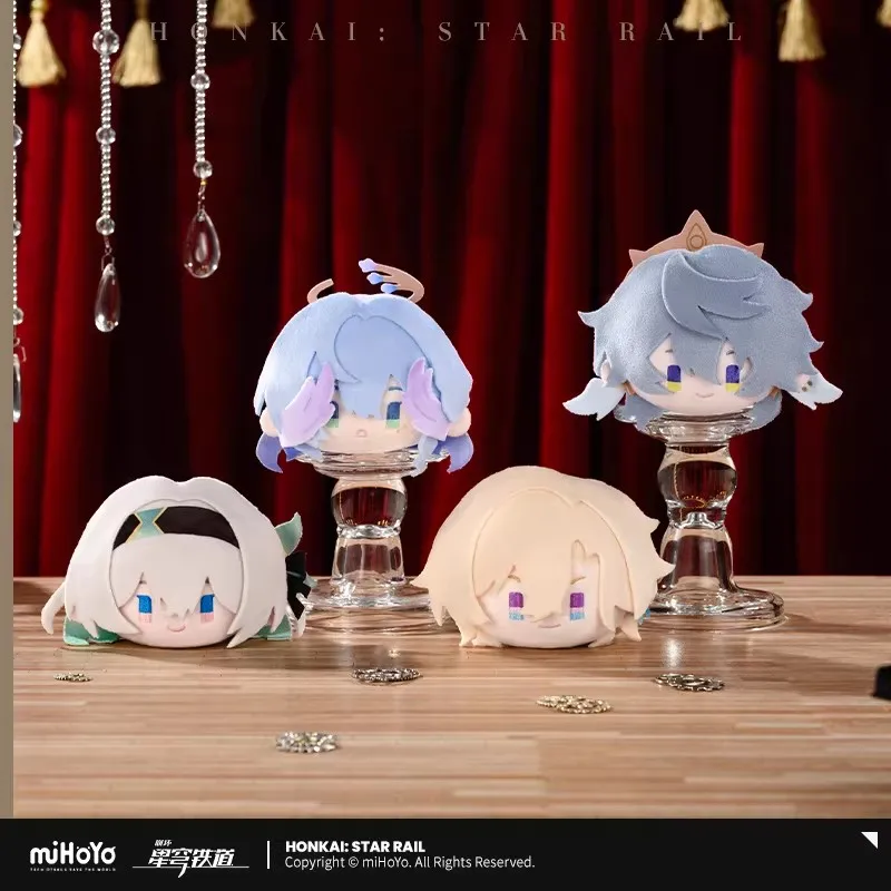 [Genuine] miHoYo Game Honkai Star Rail Plush Pendant Kafaka Robin Firefly Sunday Cartoon Doll Anime Keychain Cosplay Xmas Gifts