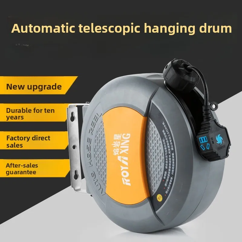 전기 드럼 릴 자동 텔레스코픽 튜브 릴 2 코어 3 코어 멀티 스트랜드 구리 코어 와이어 튜브 릴