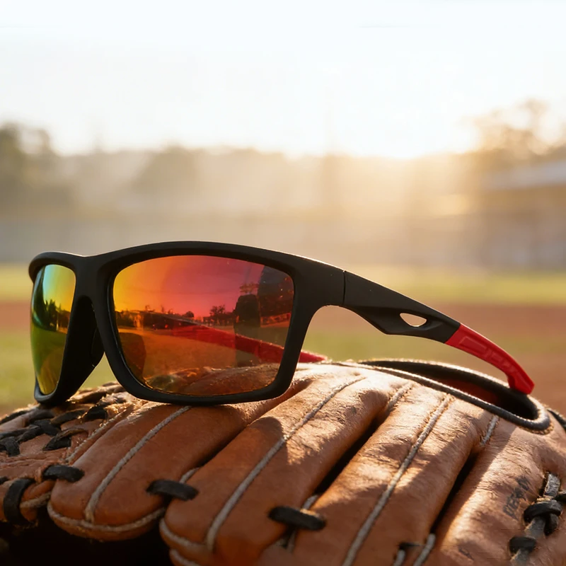 Sports Sunglasses for Men Polarized Lens Glasses Comfortable Wear Square SunGlasses Male Light Weight Eyewear Origina