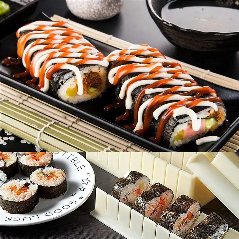 AT05-Sushi Maker Rice Mold Japanse Cake Mold Multifunctionele Mould Sushi Making Kit