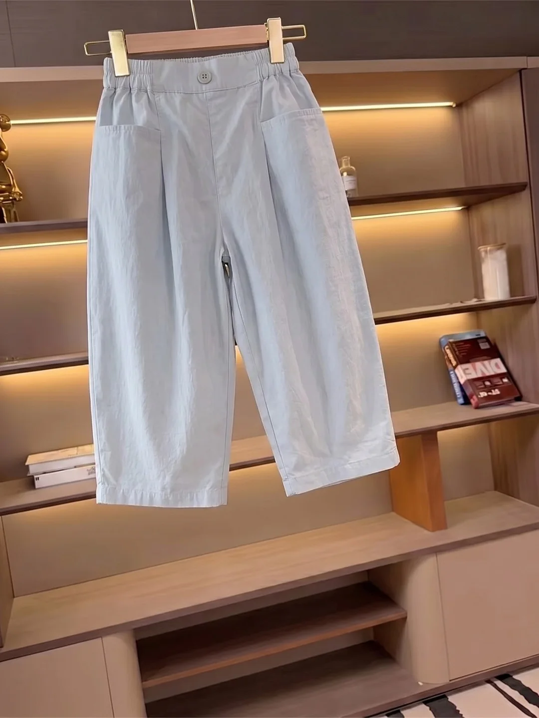 Girls Casual Pants Summer New Style Fashionable Comfortable All-Match Carrot Pants Baby Trendy Sports Mosquito-Resistant Pants