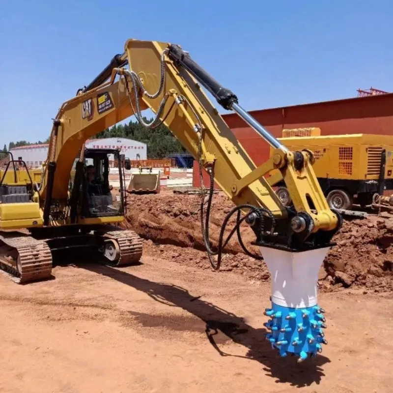 Excavator Milling Digging Machine Cement Pavement Drum Cutter Grinder Tunnel Milling Head for Excavator