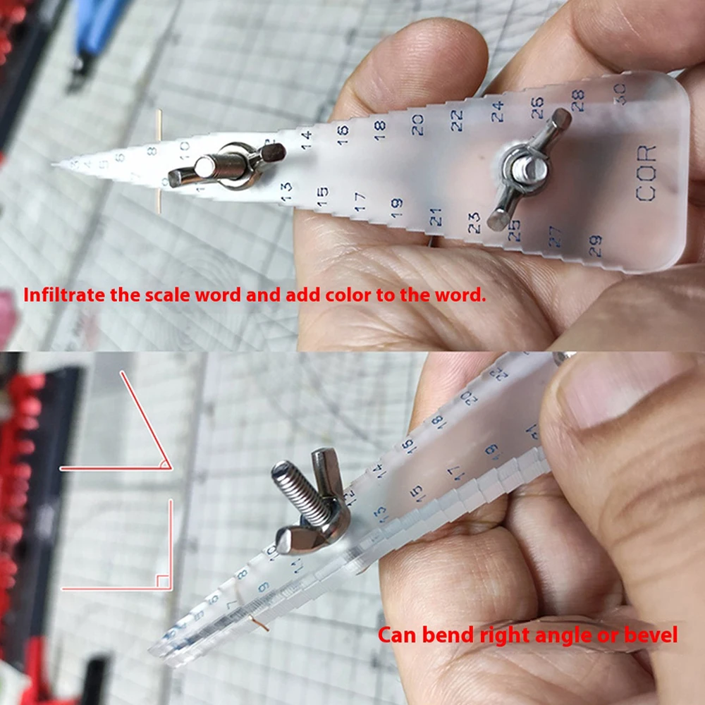 ملحقات أدوات الانحناء ذاتية الصنع أدوات بلاستيكية ومعدنية لصنع النماذج اليدوية/أنبوب معدني/سلك نحاسي/ورقة محفورة مجموعة واحدة