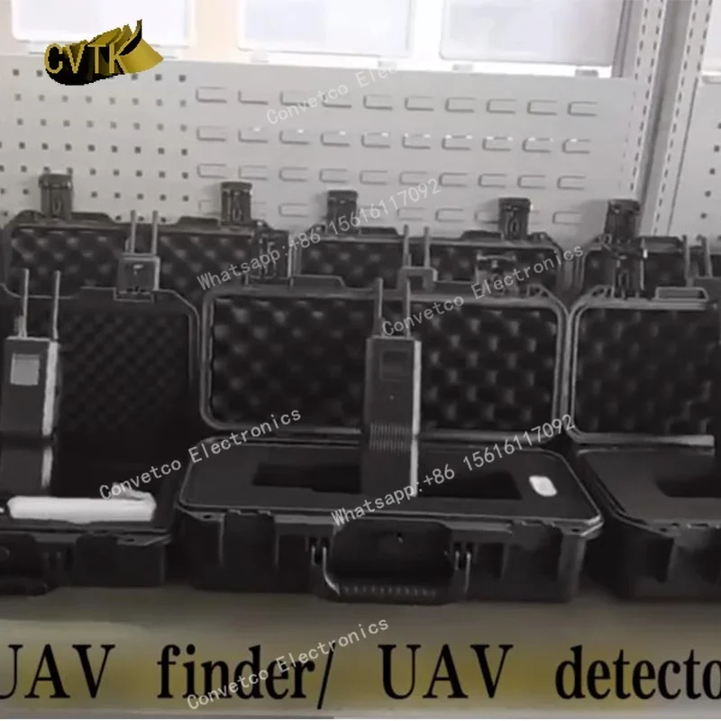 2 Km Multi-band Drone Detector UAV Finder FPV Radar with Direction Finding for DJI Autel Xiaomi Drone Uav FPV Via 900mhz-5.8GHz