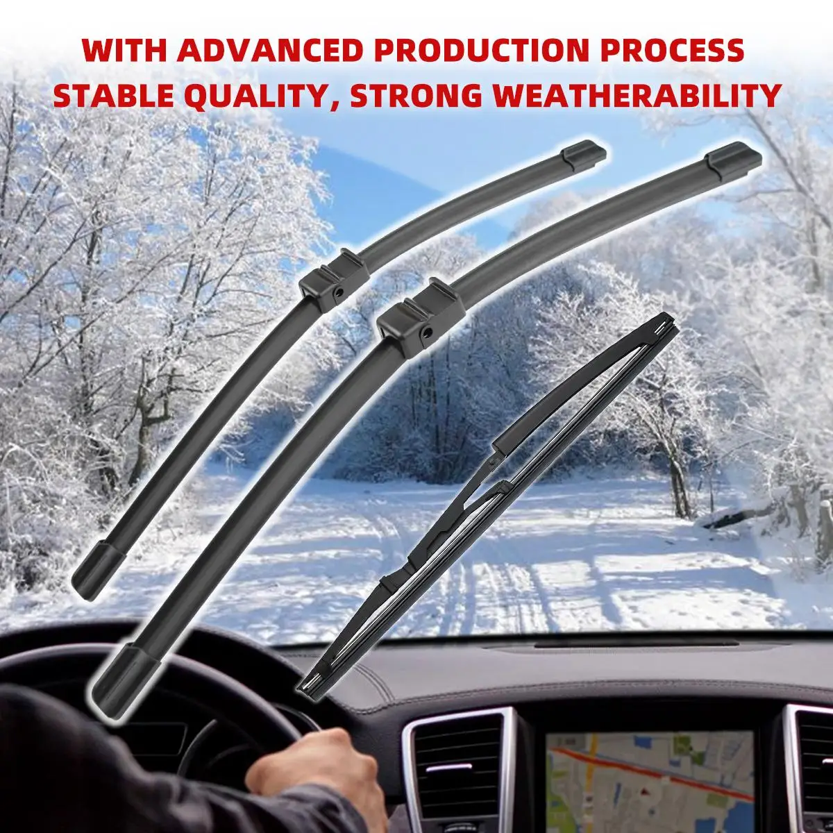 1/2/3/4/6 قطعة ممسحة السيارة ل ألفا روميو 147 937 2005-2010 الجبهة الخلفية ممسحة شفرات فرش القاطع اكسسوارات السيارات 2007 2008 2009