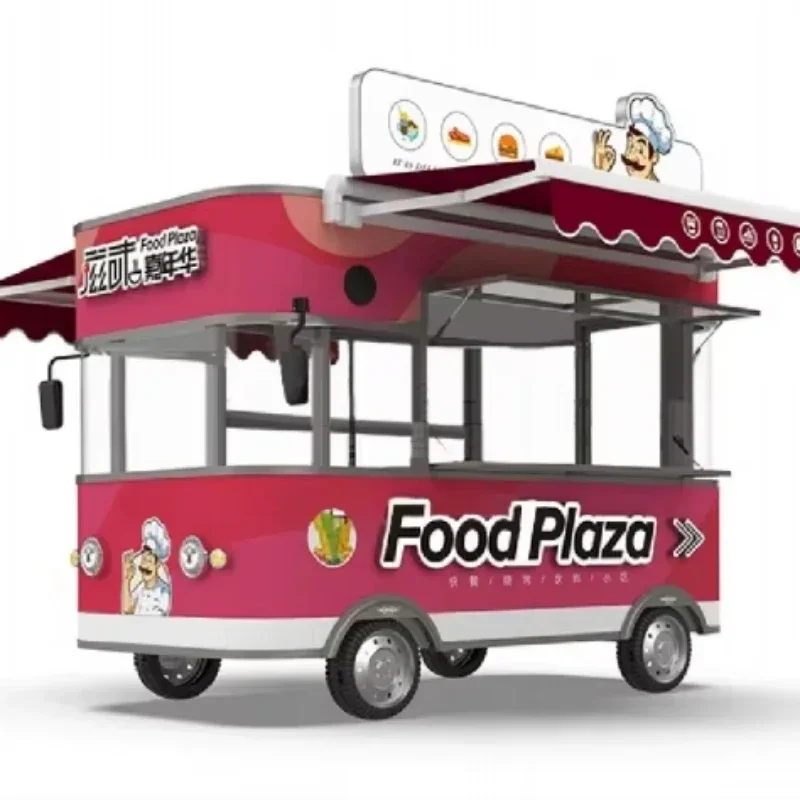 Electric Food Truck Battery Motor 1 Piece Food Machinery Multi-function 48v