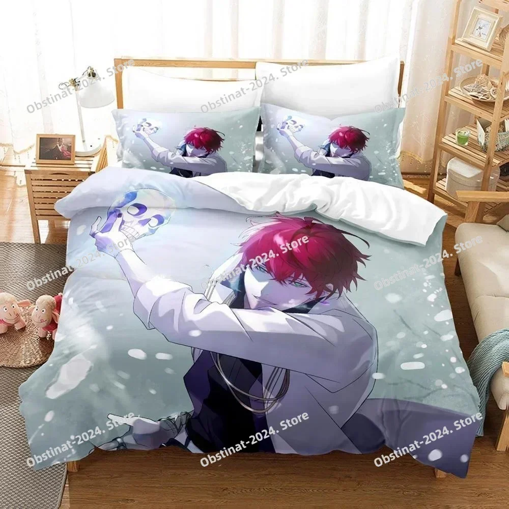 New Game Promise of Wizard Bedding Set Printed single Comforter Quilt Bed Cover Duvet Cover Pillow Case 3 Pieces Kids Adult Size