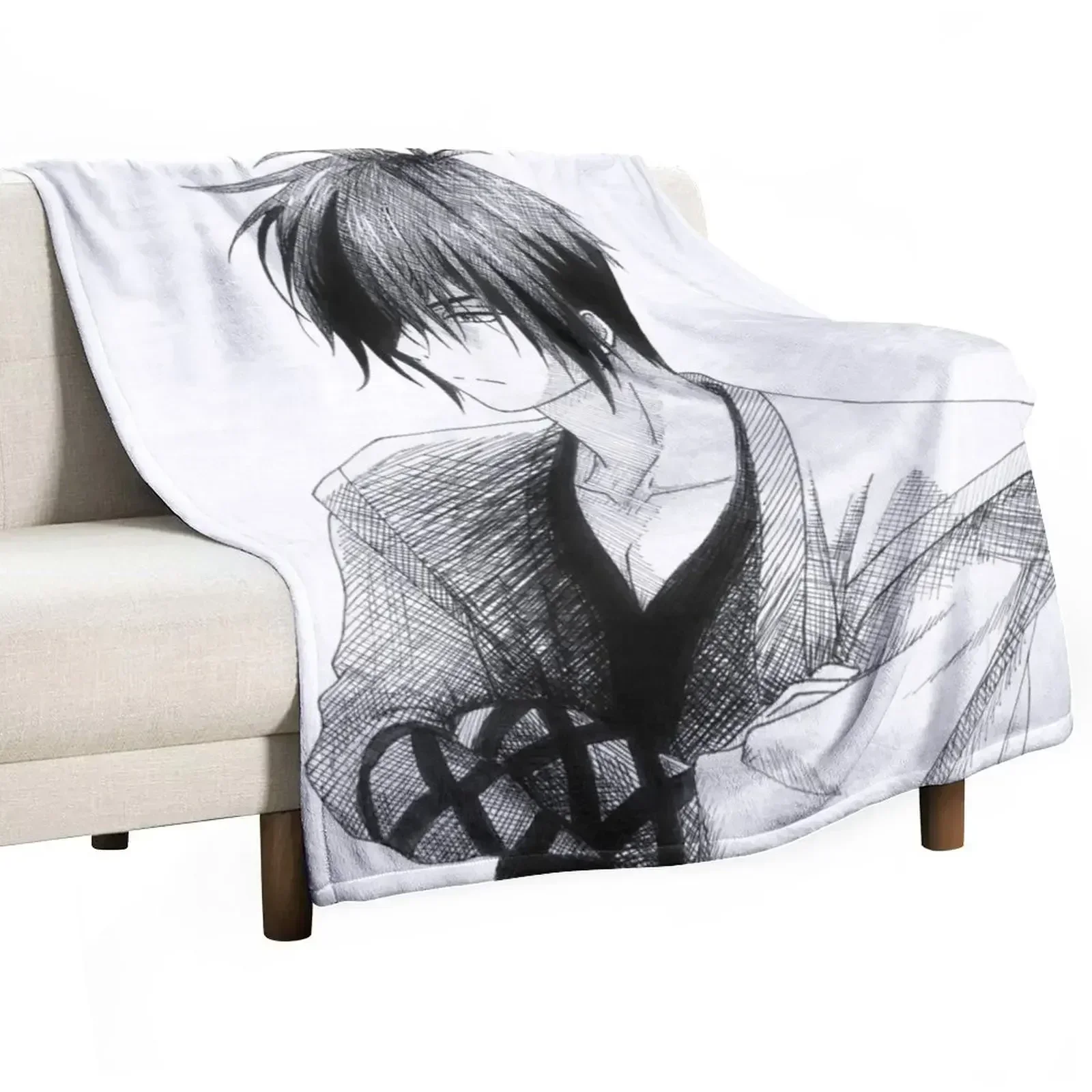 

Hak Throw Blanket Blankets Sofas Of Decoration sofa bed Soft Plush Plaid cosplay anime Blankets