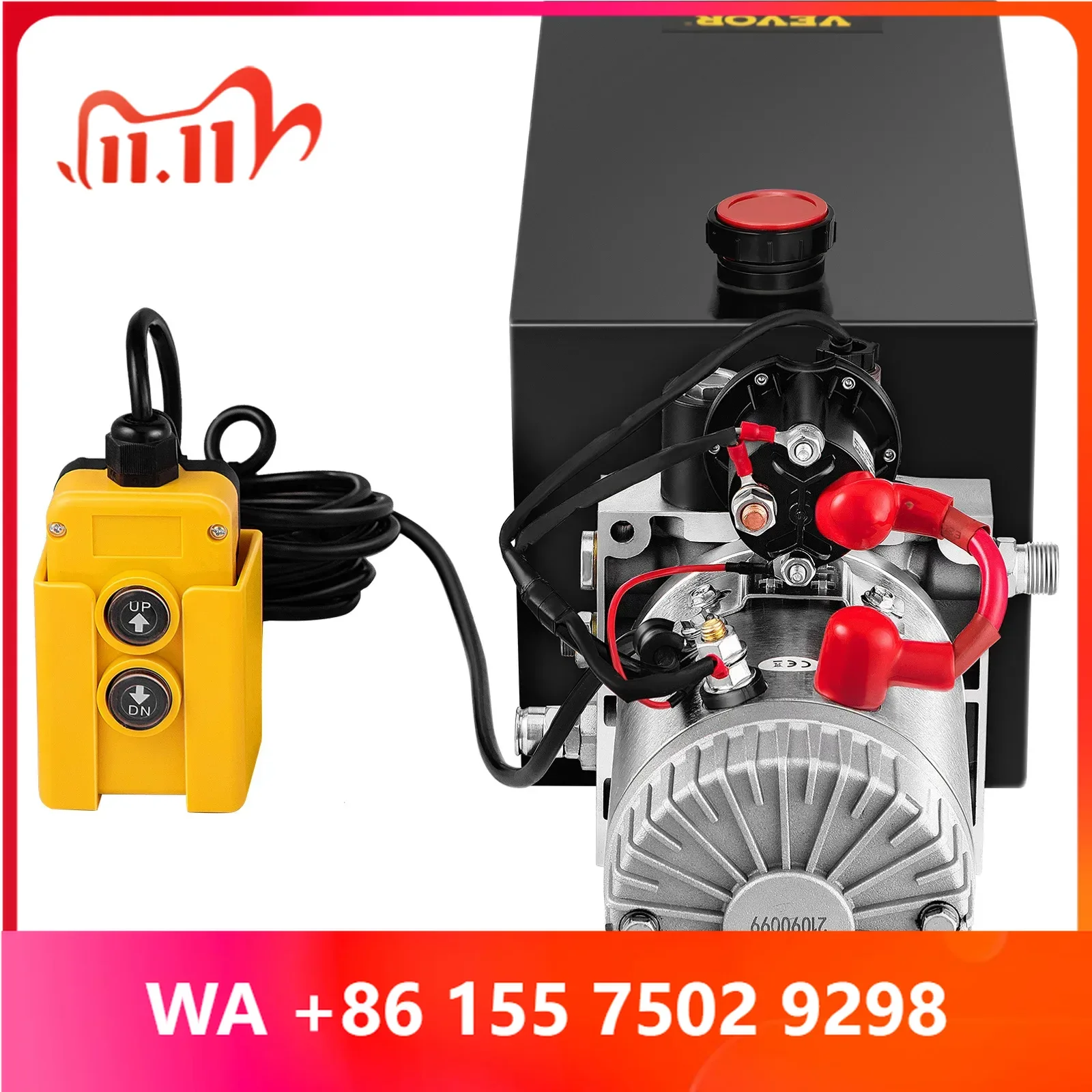 Single-Function 4 L ehicle Hydraulic Pump with Iron Box 2950 PSI Car Lift 60 Hz Auto Repair Seri Equipment for Shops