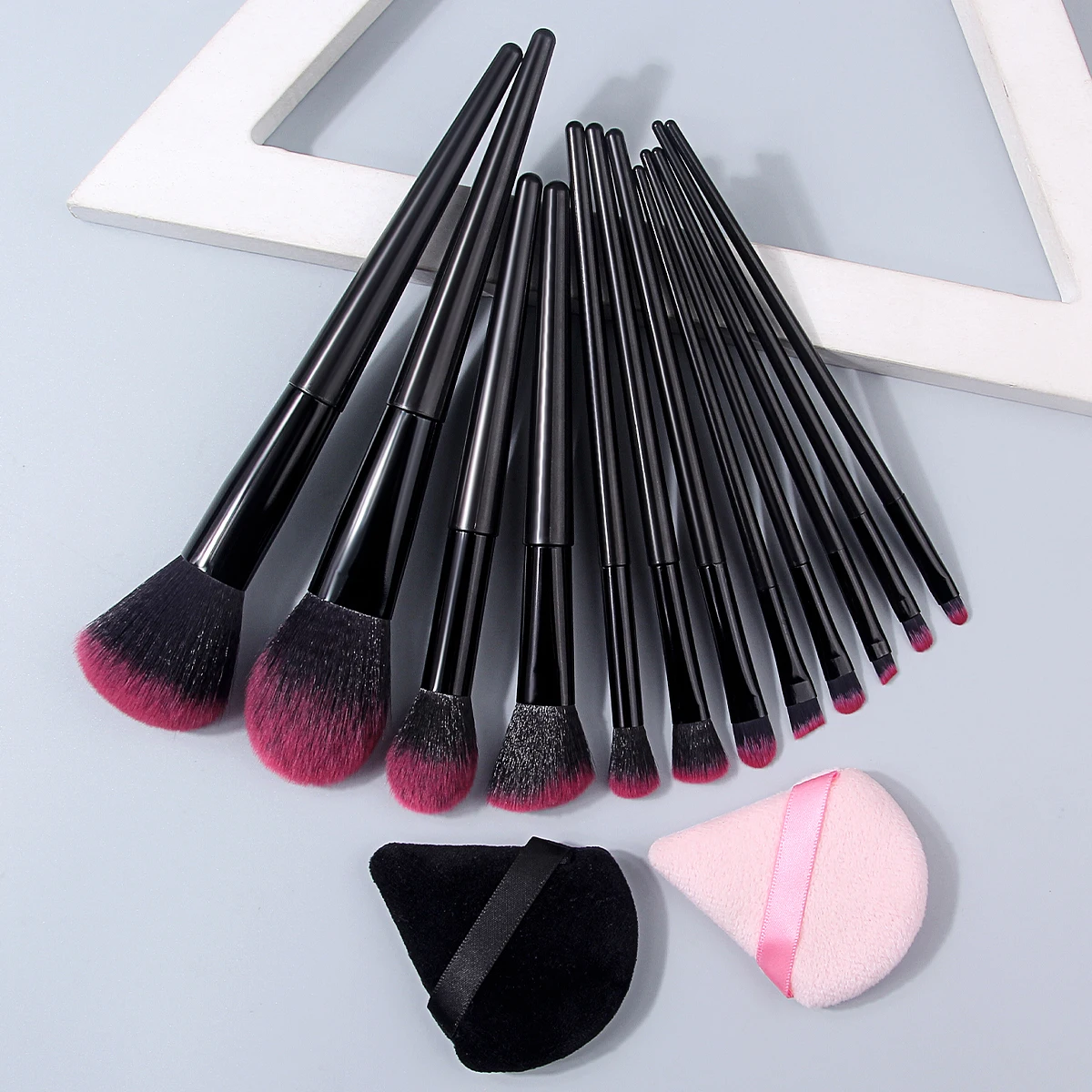 Juego de brochas de maquillaje suaves para cosméticos, base, rubor, polvo, sombra de ojos, corrector, brocha para difuminar maquillaje