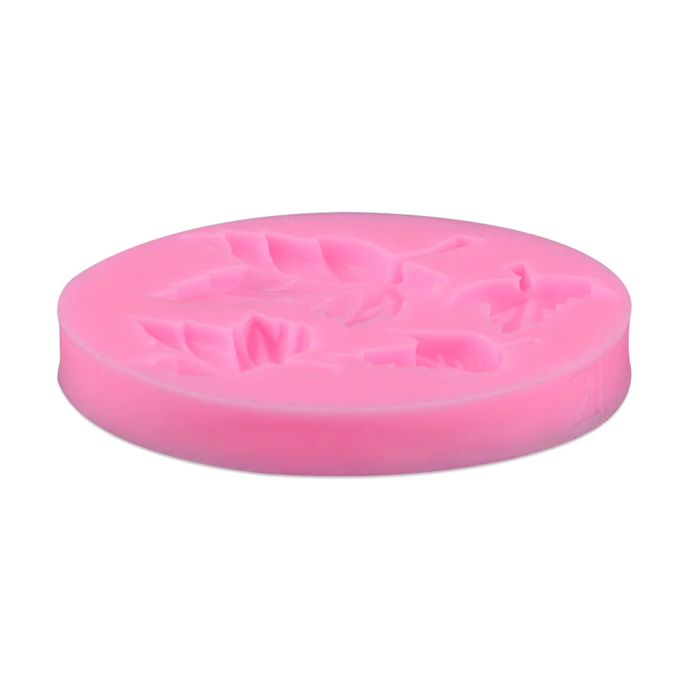 

Leaf Shaped Baking Tools Cake Decorating Fondant Chocolate Molds Easy Clean Oven Use Non-Stick Eco-Friendly Diy Party
