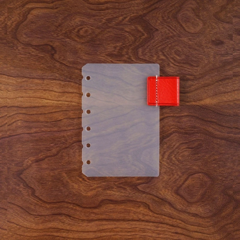 6 Rings Binder Divider A5 A6 A7 Insertable Tabs Divider Binder Divider 6-Hole Punch Section Indexes Divider for Binders