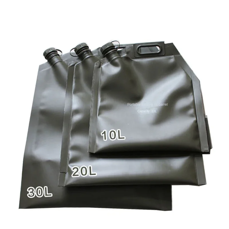 

Portable oil bag and soft barrel Off road vehicle Standby folding motorcycle