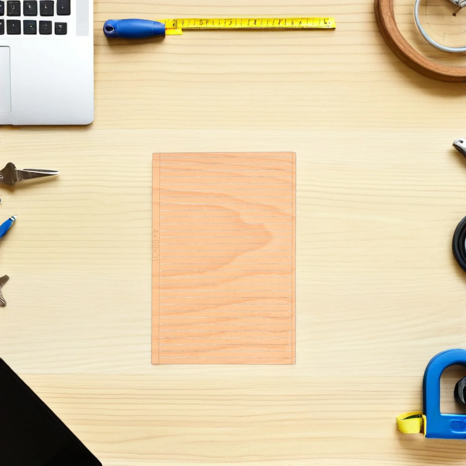 3pcs Miniature Wood Boat Flooring Micro Landscape Hardwood Tiles Decking Sheet For Diy House Building Supplies Marine Grade Boat