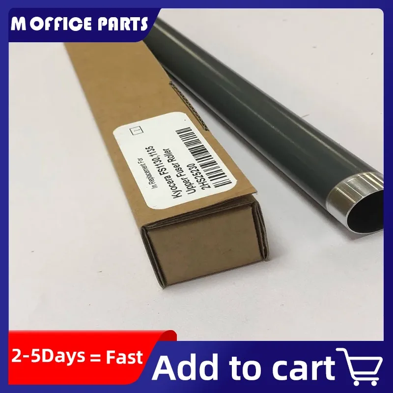 10PCS Upper Heat Fuser Roller support for Kyocera FS 1035 1030 1120 1128 1370 2810 1135 1028 P2035 1100 1300  2F825050 2H425010