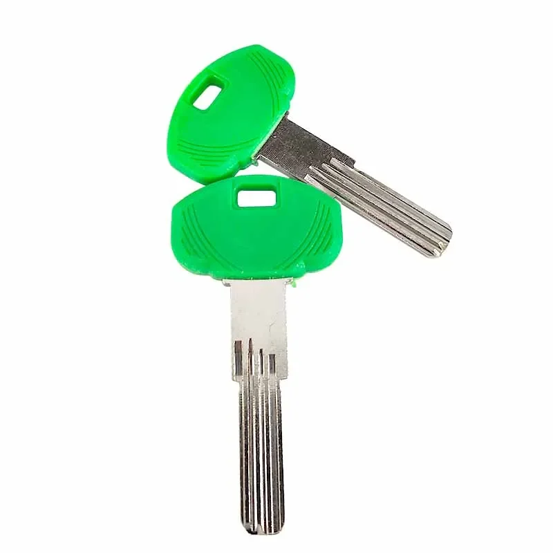 5/10/50/100 Pcs Blank Key Copper Plastic SECUREMME-K22 Green for Door Lock