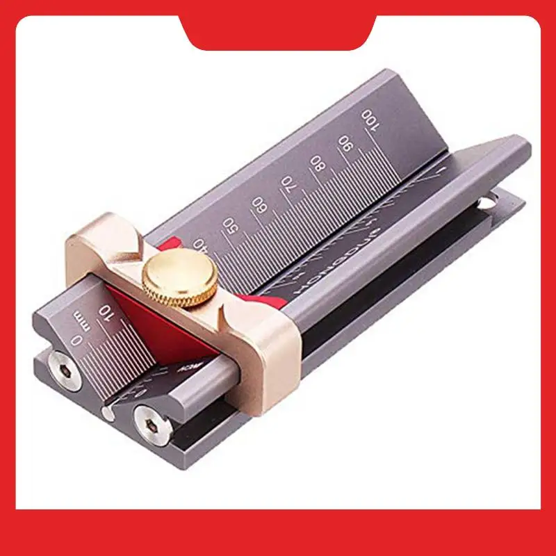 

3 In 1 Drill Depth Measuring Gauge, Limited Rings Installation Assist Woodworking Tool Drill Point Angle Gauge-N38R