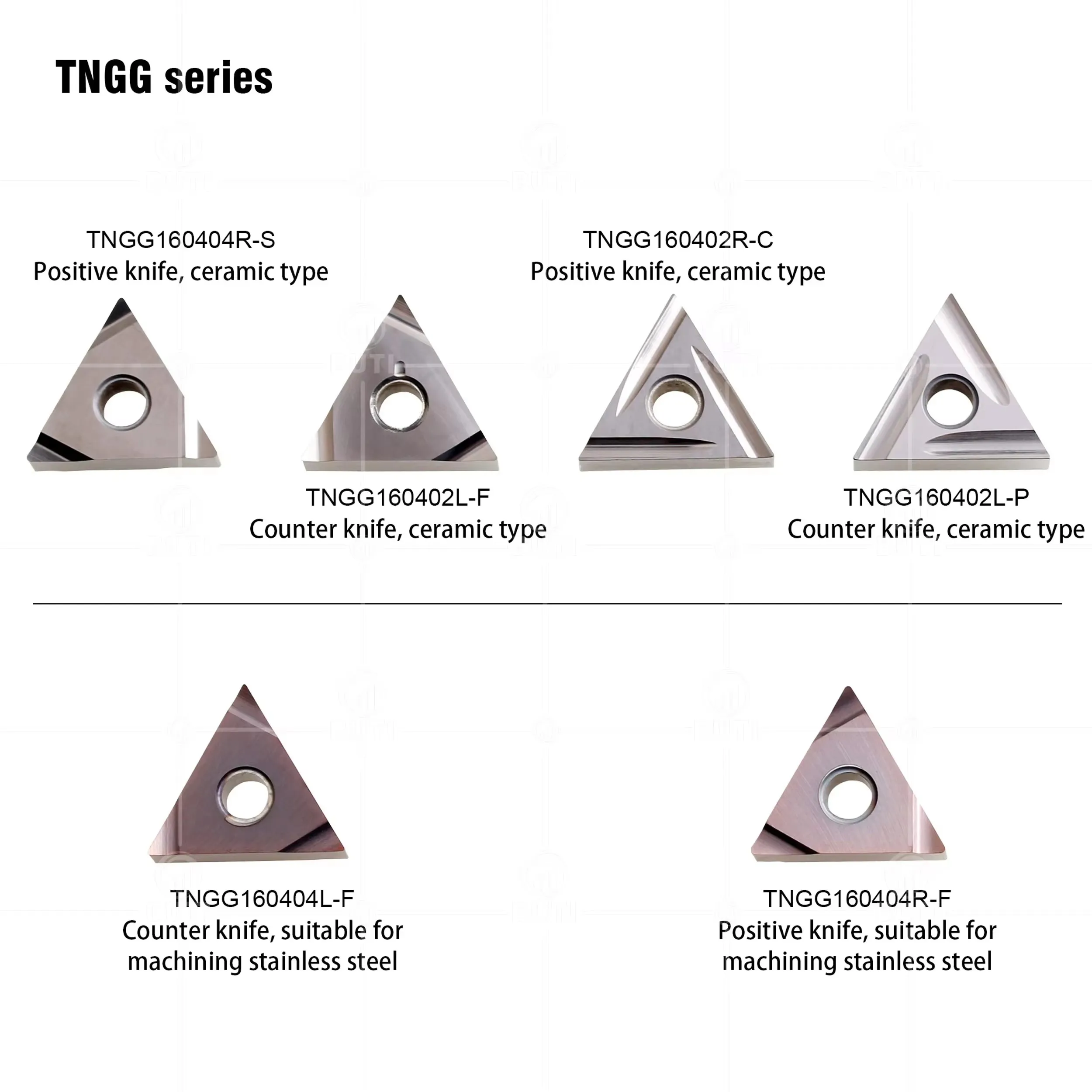 DESKAR 100% 오리지널 TNGG160402 TNGG160404 L-F R-F LF6018 수치 제어 선반 초경 인서트 터닝 블레이드 커팅 커터