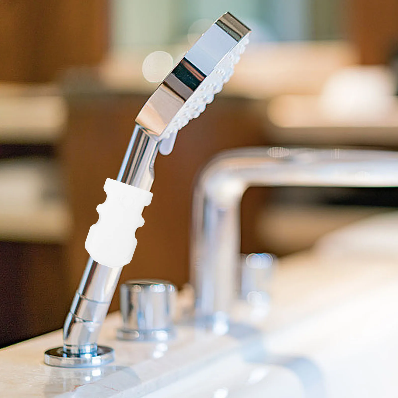 

2Pcs Tpr Suction Cup Shower Head Holder Universal Bathroom Mount Non-Slip Heavy Load Shower Fixture Hanging Rack Support Bracket