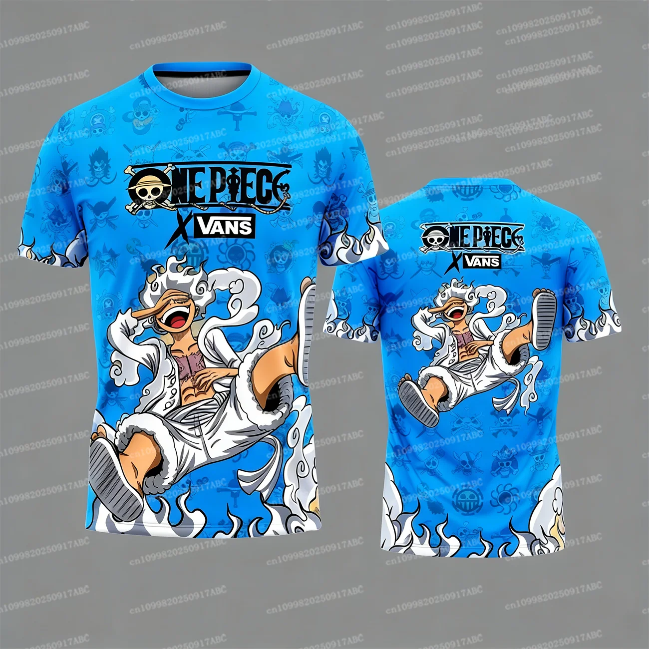 

New Summer men's shirts Top Y2K Anime Sports Jersey Tshirt One Piece Tshirt kids' tops and t-shirts Women Oversized T-shirt