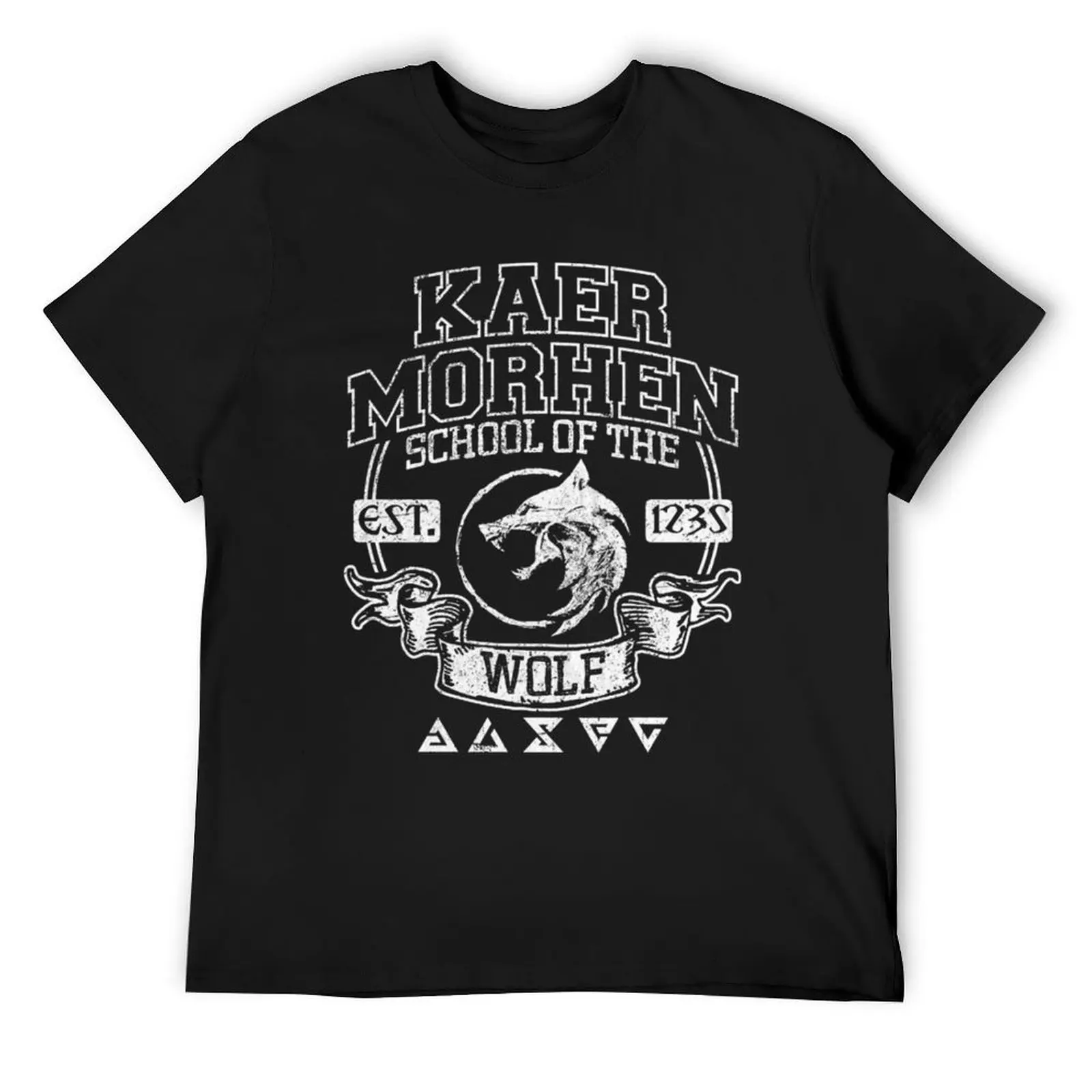 KAER MORHEN T-Shirt hippie clothes sports fans custom shirt essential t shirt men clothes