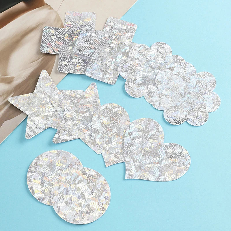 Sexy Nipple Pasties Invisible Disposable Breast Patch Heart Star Luminous Glitter Breast Lift Tape Chest Stickers Nipple Covers