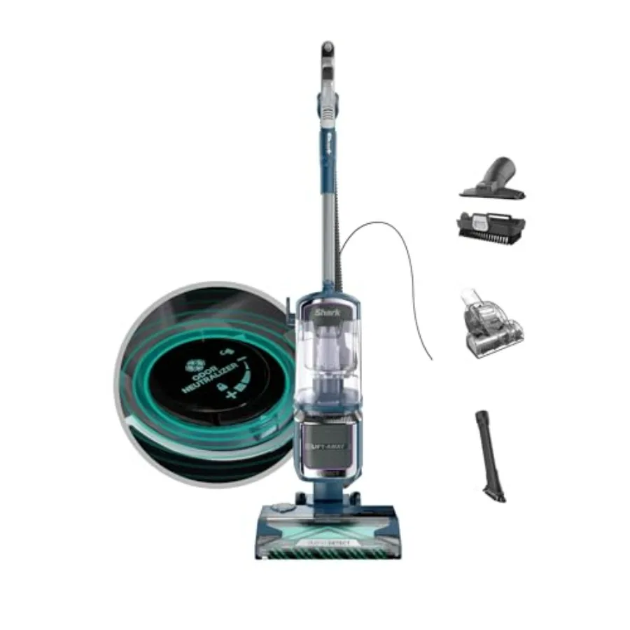 Detect Performance Lift-Away Advanced Upright Vacuum with DuoClean Odor Neutralizer Anti-Allergen Technology Direction Detect L