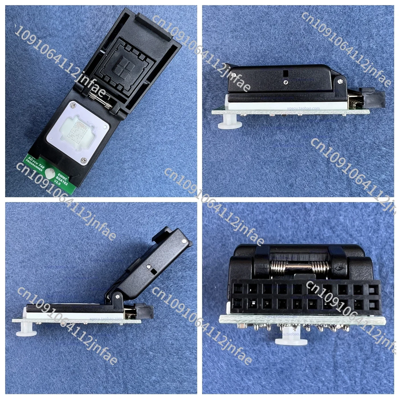 

T48 Programmer, Dedicated EMMC BGA162 Adapter, Upgraded Version 2.0 Double Head Probe Holder
