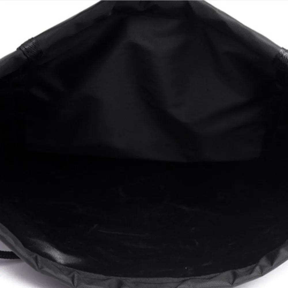 방수 스포츠 볼 백팩 폴리에스터 드로스트링 여행 체육관 숄더백 대용량 메쉬 포켓 포함