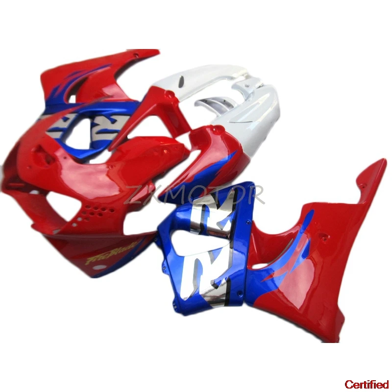 

Superior Fairing Kit for HONDA CBR900RR 919 1998 1999 Red Blue White Motorcycle fairings CBR919 cbr 919 98 99 MP24