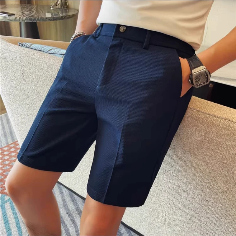 Men's Elastic Waist Summer Sho - Shorts Chino Slim recension och pris