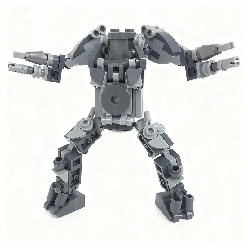 

188pcs MOC EXO Suit Stand Model Building Blocks Construction DIY Creative Idea Christmas Gifts Toys Brick Education Kids