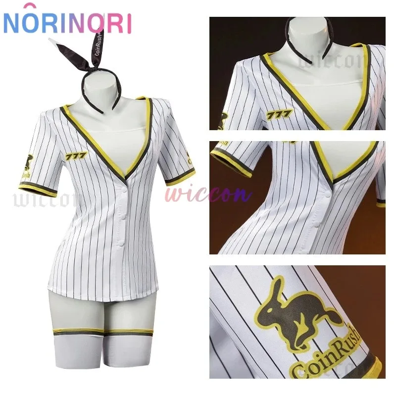 

CyGame NIKKE: Богиня Победы Noyale Косплей Костюм Noyale Сексуальная Бейсбольная Униформа Костюм Хэллоуин Вечеринка Наряд для Женщин