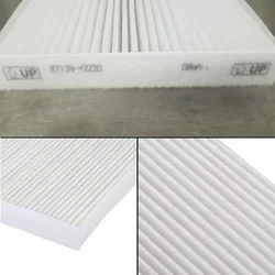 Universal 1pcs Air Filters Air Conditioning A/C Cabin Air Filter EngineCabin  Air Filter For-Toyota 87139-YZZ20 87139-YZZ08 EAA