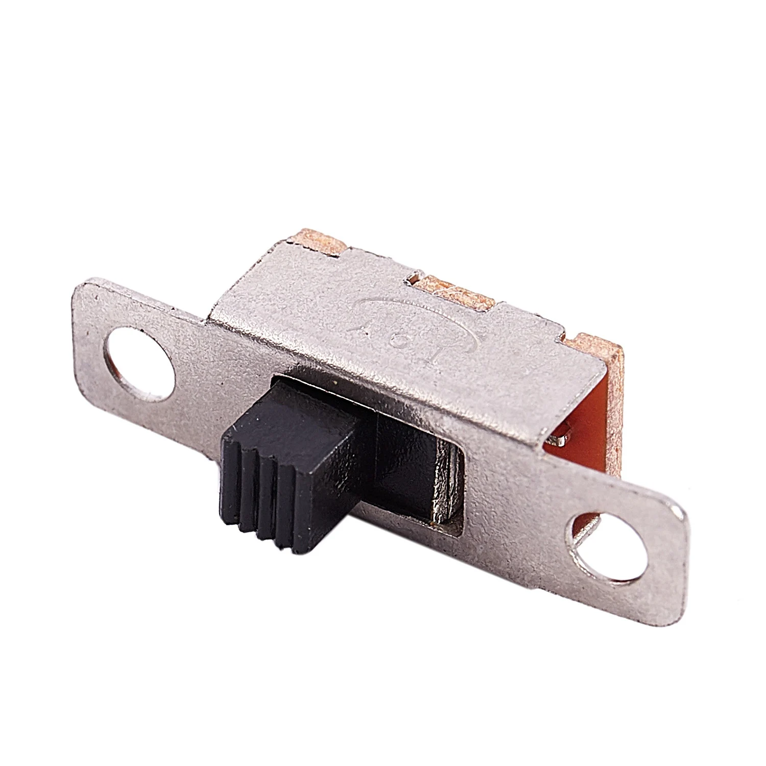 Mini Slide Switch Solda Lug, On-Off, 2 posições, SPDT, Painel 1P2T, SS12F15G3, 5 pcs