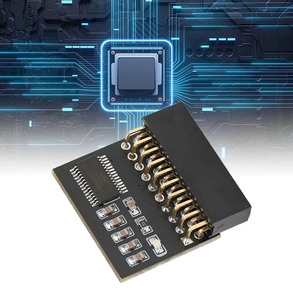20 Pin TPM 1.2 Module Safe Wide Application Independent Encryption Processor Stable Performance Encryption Security Module