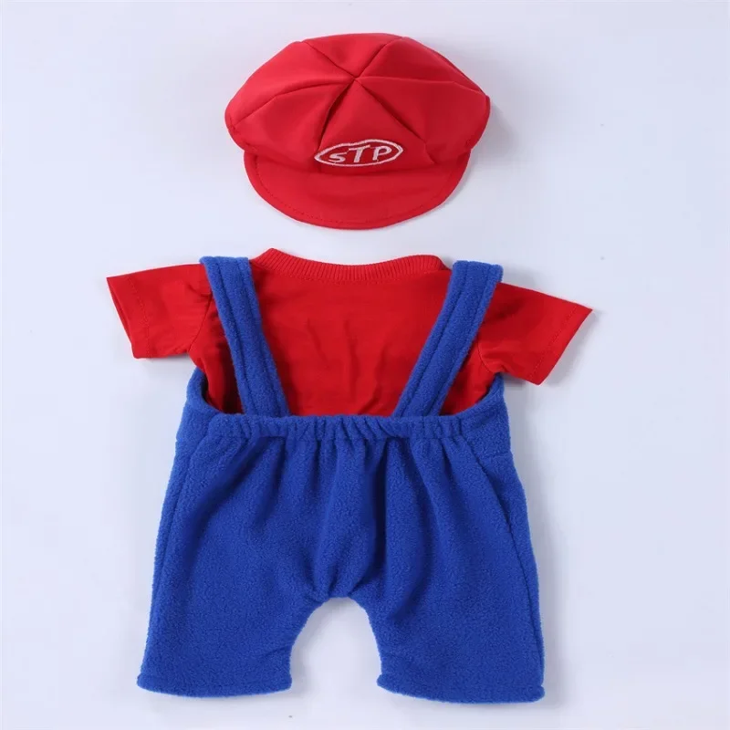 Super Mario Cartoon Newborn Baby Cosplay Suit Summer Outdoor 3 6 Month Baby Costume Set Comfort Breathable Costumes for Baby