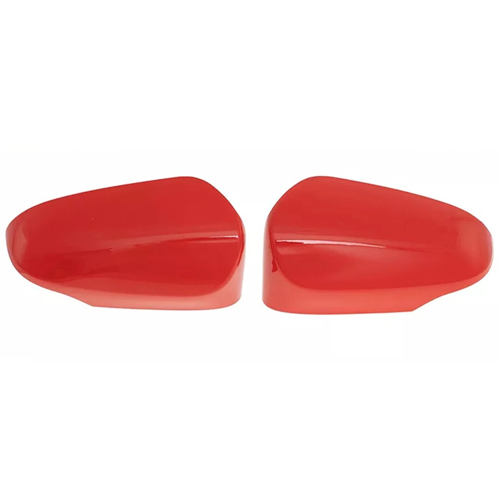 Car Mirror Cap Mirror Cover Cap Car Accessory Easy To Install Replacement Part Stylish Design OEM Number Not Included