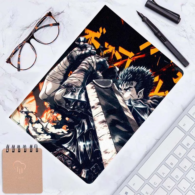 Berserk Fashion Anime For Xiaomi Redmi Mi Pad 4 5 6 6s 7 8 SE Pro 2 11 Plus Max 12.4 11 11.2 12.5 8.7 بوصة حافظة تابلت