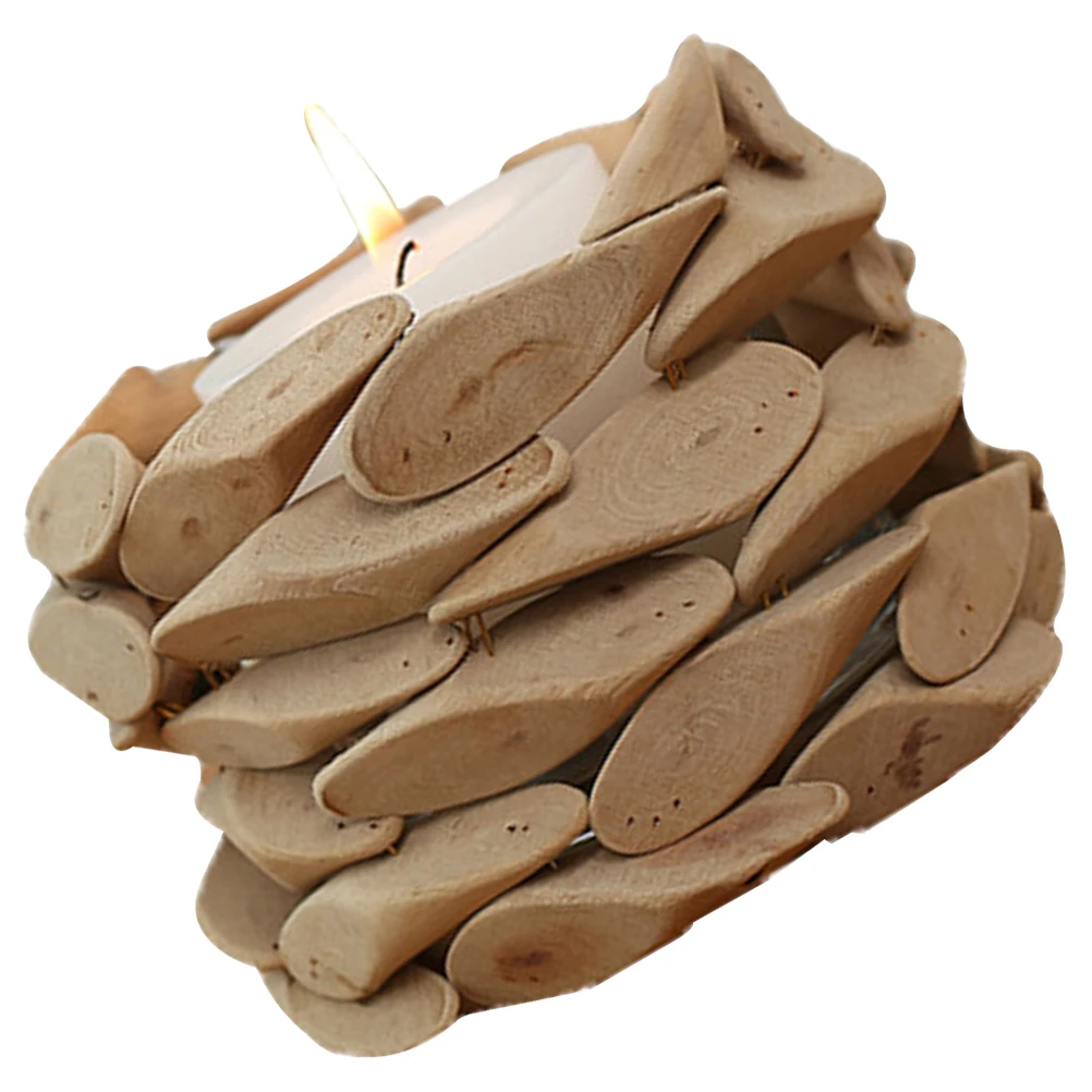 

Wood Holders Round Handmade Decorative Wedding Adornment Tea Stand Log Decorations Craft Bedroom Furniture Match