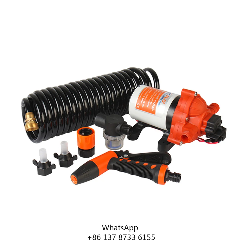 SEAFLO 12V 3.0 GPM 70PSI High Pressure Washdown Pump Kit For Car Wash