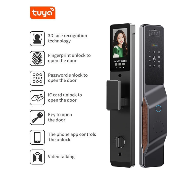 

Замок с отпечатками пальцев, распознавание вен, интеллектуальный дверной замок, интеллектуальная домашняя связь, противоугонный дверной электронный замок