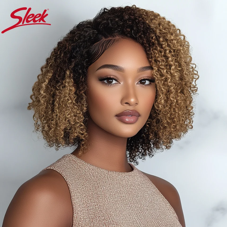 ombre-brown-curly-wigs-kinky-curly-human-hair-bob-wigs-13x5x1-t-lace-frontal-human-hair-wig-180-density-10inch-pre-plucked-wigs