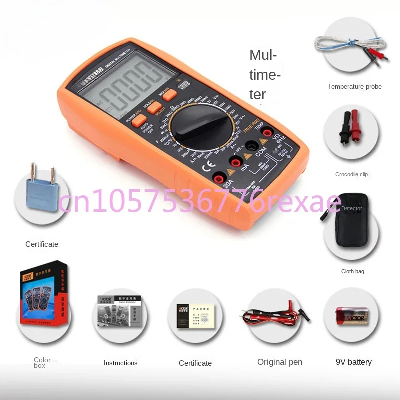 Vc88b High-Precision Digital Multimeter for Measuring The Frequency and Temperature of FireWire Digital Display Multi-Purpose