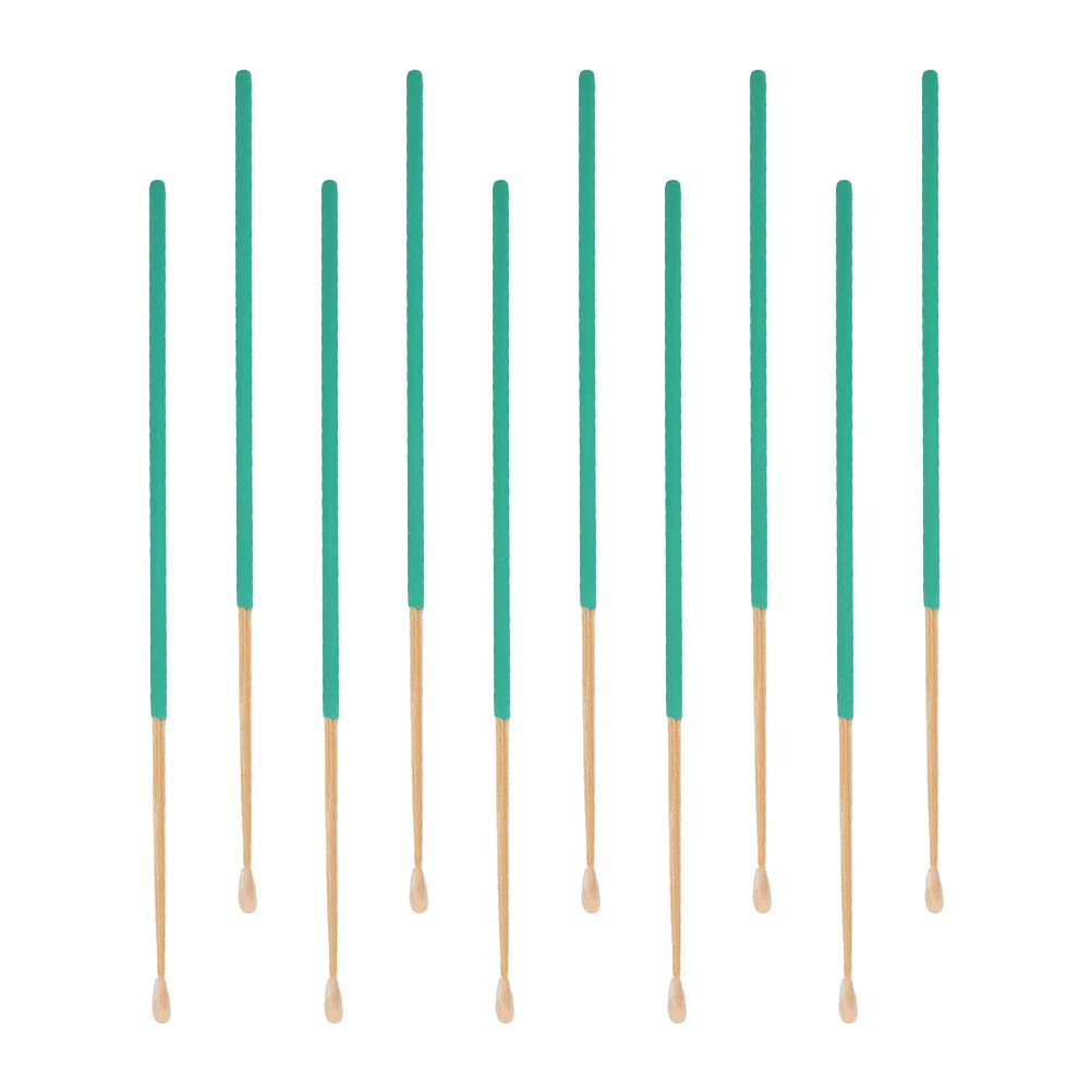 

10 Pcs Bamboo Ear Spoon Cleaning Tools Green Wax Removal Accessories Handheld Sticks Hygiene Ear Picks Anti Skid Handle